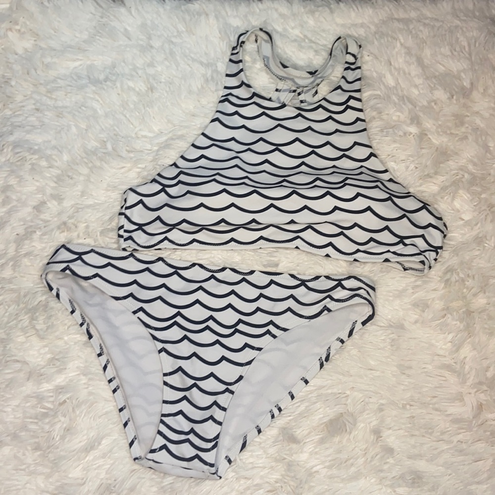 CupShe High Neck 2-piece Swimsuit